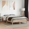vidaXL Massivholzbett ohne Matratze 120x190 cm Kiefernholz 842722 Bild 3