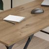 vidaXL Schreibtisch Artisan-Eiche 149 x 149 x 75 cm Holzwerkstoff 882863 Bild 3