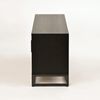 Livin Hill TV-Schrank Indus Eiche natur, schwarz, Beine dunkelgraphit IN25-2 Bild 5