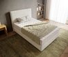 Boxspringbett Dream-Well 120x200 cm Bouclé Creme-Weiß mit Matratze und Topper Bild 4