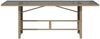 vidaXL Gartentisch mit Glasplatte Beige 190x80x75 cm Poly Rattan 365605 Bild 4
