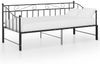 Schlafsofa Bettgestell Schwarz Metall 90x200 cm [324773] Bild 3