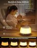BlingBin LED Nachttischlampe Tischlampe Touch Dimmbar mit 20W Ladefunktion 8 Farben, 20W Ladefunktion, LED fest integriert, warmes Weiß, RGB, Nachtlicht Baby Stilllicht mit Timing Funktion Bild 3