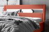 99rooms Kensley Polsterbett mit Bettkasten 120x200 cm Velours MONOLITH Korallenrot Bild 2