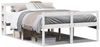 vidaXL Seniorenbett mit Kopfteil ohne Matratze Weiß 120x190 cm 3305854 Bild 2
