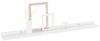 vidaXL Wandregale 4 Stk. Hochglanz-Weiß 80x9x3 cm 326655 Bild 3