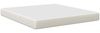 vidaXL Bettmatratze mit Matratze Creme 180 x 200 cm Stoff 42008303 Bild 2