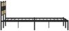 vidaXL Metallbett ohne Matratze Sonoma-Eiche 180x200 cm 4017106 Bild 5