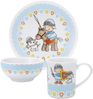 PURESIGNS Kindergeschirr-Set MIKO (3-tlg), 1 Personen, Porzellan, Plastikfreier Essgenuss für die Kleinen Bild 2