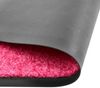 vidaXL Fußmatte Waschbar Rosa 90x150 cm 323449 Bild 2