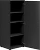 Carryhome 'MULTISTAURAUM' Kommode, Holznachbildung Graphit, 45 x 115 x 40 cm, pflegeleicht Bild 4