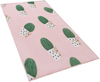 Kinderteppich rosa 80 x 150 cm Kaktus-Muster Kurzflor ELDIVAN Bild 4