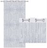 Fadenvorhang Lurex-Optik weiß, Auswahl: Ösen 140 x 250 cm Bild 5