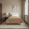 vidaXL Winterbettdecke Taupe 140 x 220 cm Mikrofaser und Teddy-Fleece 42026355 Bild 4