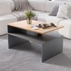 Couchtisch Arden Anthrazit/Artisan 80 x 52.6 cm Vicco Bild 3