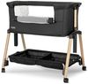 Lorelli Beistellbett Layla 2 in 1 Moskitonetz, Matratze, faltbar, Räder, Korb schwarz Bild 4