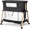 Lorelli Beistellbett Layla 2 in 1 Moskitonetz, Matratze, faltbar, Räder, Korb schwarz Bild 2