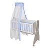 Lorelli Baby-Bettwäsche 7-teiliges Set First Dreams Decke Kissen Laken Himmel blau Bär Bild 2