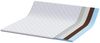 vidaXL Kokosnuss Topper Weiß 180 x 200 cm Jacquard-Stoff 4106399 Bild 4