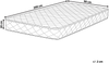 Taschenfederkern Matratze medium/hard 90x200 cm DUO Bild 2