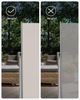 SONGMICS Alu-Seitenmarkise, ausziehbar, blickdicht, Beige, 180x350 cm Bild 4
