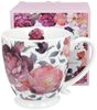 DUO Becher mit Fuß SPRING ROSES WHITE, 510 ml, New Bone China Porzellan Bild 2