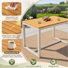 Flieks Gartenlounge-Set, 8-Sitzer Gartenmöbel Seilgeflecht, Ecksofa mit 2 Sesseln & Tisch Bild 4