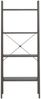 vidaXL Standregal mit 4 Böden Schwarz 56x35x140 cm 336366 Bild 3