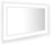 vidaXL LED-Badspiegel Weiß 80x8,5x37 cm Acryl 804924 Bild 2