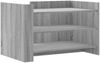 vidaXL Couchtisch Grau Sonoma 80x50x50 cm Holzwerkstoff 848344 Bild 2