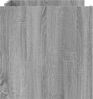 vidaXL Couchtisch Grau Sonoma 80x50x50 cm Holzwerkstoff 848344 Bild 5