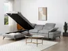 Vente-unique - SURDELI Sofa Stoff Grau - B 233 cm x H 79 cm x L 280 cm Bild 4