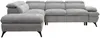 Vente-unique - SURDELI Sofa Stoff Grau - B 233 cm x H 79 cm x L 280 cm Bild 5
