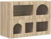 vidaXL Sideboard ELST Sonoma-Eiche 80,5 x 35 x 59 cm Holzwerkstoff 891326 Bild 2