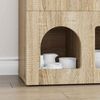 vidaXL Sideboard ELST Sonoma-Eiche 80,5 x 35 x 59 cm Holzwerkstoff 891326 Bild 5