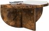 vidaXL Wandregal 2 pcs Geräucherte Eiche 38 x 19 x 19 cm Holzwerkstoff 891419 Bild 3