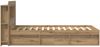 vidaXL Bettgestell mit Stauraum Artisan-Eiche 100 x 200 cm 3433446 Bild 4