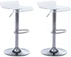 Vente-unique - Barhocker 2er-Set - Transparent - OLIVER Bild 2