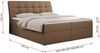 Boxspringbett Polsterbett mit Multipocket-Matratze und Topper - DIEGOS - 120x200cm - Braun Kunstleder - H3 Bild 5