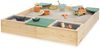 Muddy Buddy 'Beach Rebel' Sandkasten, Holz Natur/Salbeigrün, 135 x 125 x 20 cm Bild 3