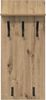 vidaXL Wandmontierter nachttisch Artisan-Eiche 40 x 10 x 90 cm 874458 Bild 5