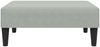vidaXL Fußhocker Hellgrau 77x55x31 cm Samt 379557 Bild 4