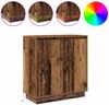 vidaXL LED-Sideboard für Altholz 71 x 34,5 x 75 cm Holzwerkstoff 869648 Bild 4