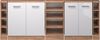 Küchenschrank für Dachschrägen R-Line Weiß Hochglanz 210 cm 5er Set Vicco Bild 4