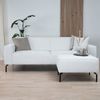 Bronx71 Hocker Kansas Stoff off white Bild 5