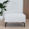 Bronx71 Hocker Kansas Stoff off white Bild 2