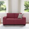 vidaXL 2-Sitzer-Sofa Weinrot 160x77x82 cm Stoff 4105159 Bild 3