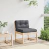 vidaXL Gartensofa mit Kissen Massivholz Kiefer 844689 Bild 3