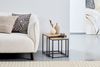 BOXXX 'LINA' Tischset Eiche Artisan, MDF schwarz, 37.5 x 40 x 37.5 cm, 15 kg belastbar Bild 3
