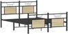 vidaXL Bettgestell ohne Matratze Sonoma-Eiche 140x200 cm Holzwerkstoff 4106811 Bild 3